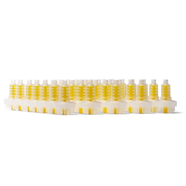 Kulzer Flexitime Dynamix Mixing Tips, Yellow - Pack 50