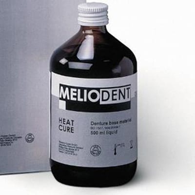 Kulzer Meliodent Denture Base Material Heat Cure Liquid 500ml