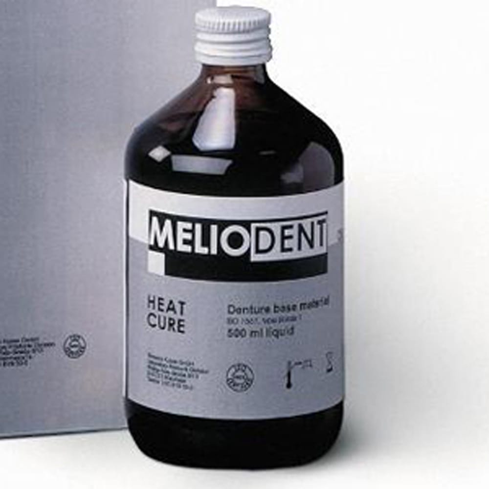 Kulzer Meliodent Denture Base Material Heat Cure Liquid 500ml *While Stocks Last