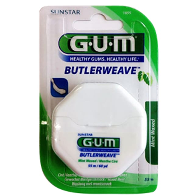 Gum Floss ButlerWeave Waxed, Mint 50m, 1855