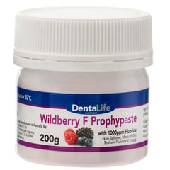 Dentalife Optum F Prophy Paste with Fluoride 200gm Jar