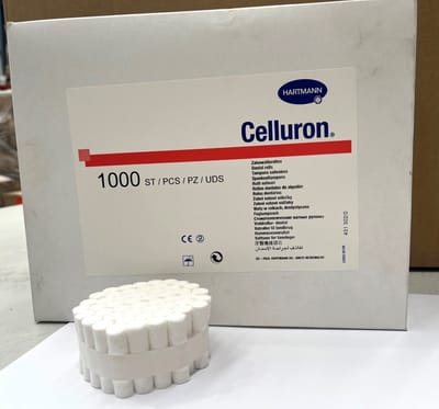 Celluron Cotton Rolls - Pack 1000