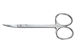 Iris Gum Scissors Curved 11cm, 1111