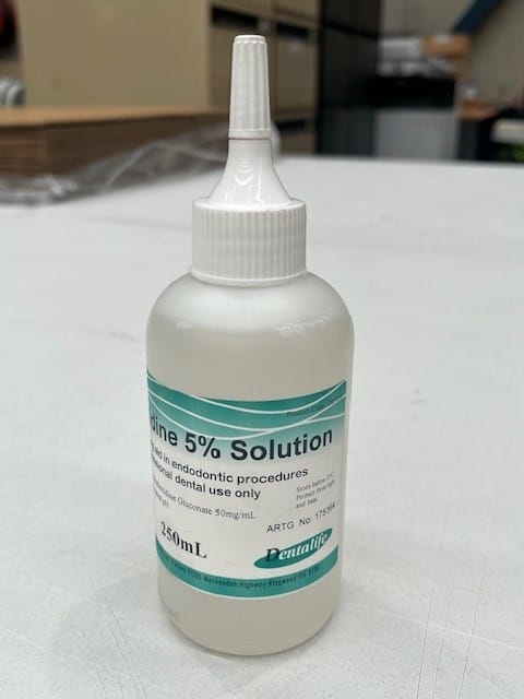 Chlorhexidine 5% Solution 250ml Dispenser Bottle *While Stock Lasts*