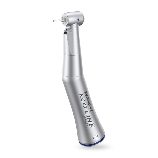 Eco Line Contra Angle HP Blue 1:1, Internal Water, Fibre Optic, for CA burs, LE11L Slow Speed