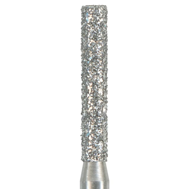 NTI Diamond Bur FG Flat End Cylinder 837 - Pack 5