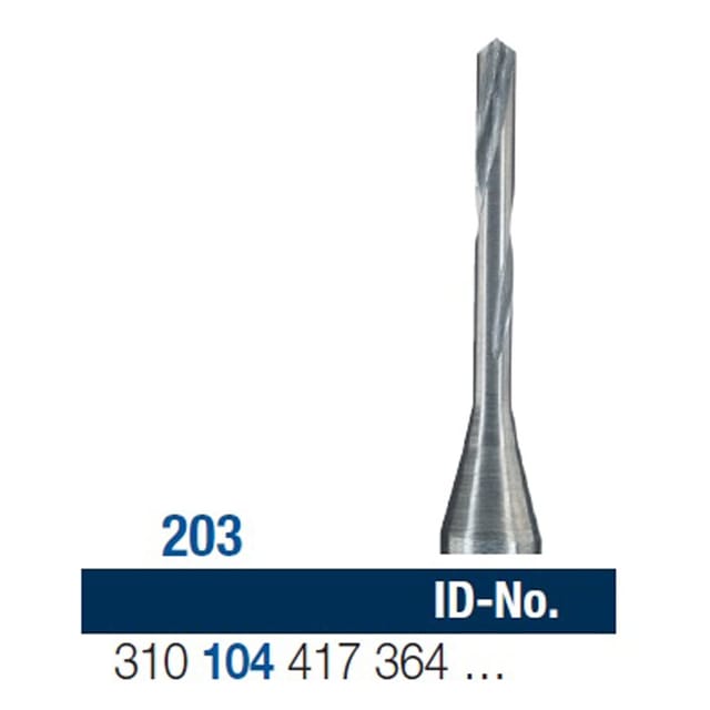 Ela Steel Bur HP Fig 203 - Pack 10