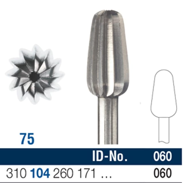 Ela Vulcanite Bur HP Fig 75