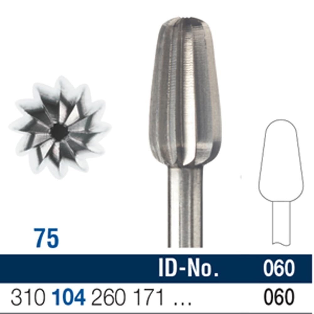 Ela Vulcanite Bur HP Fig 75