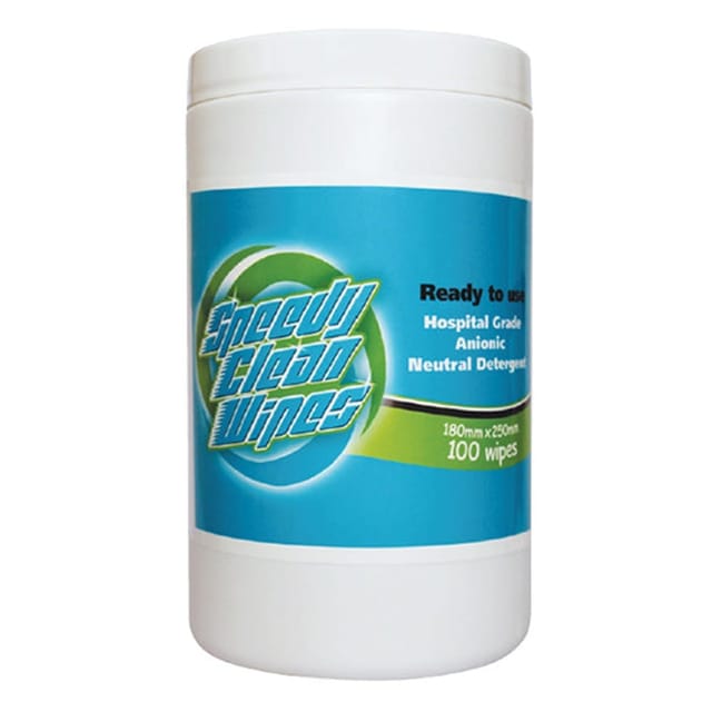 Speedy Clean Neutral Detergent Wipes