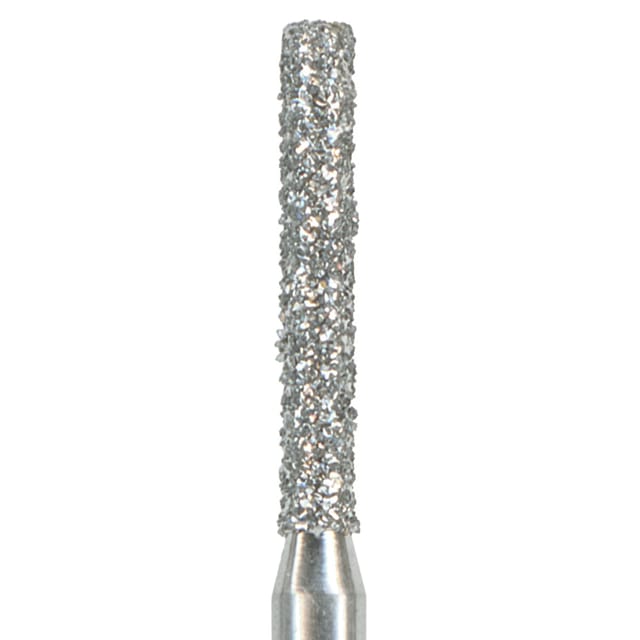 NTI Diamond Bur FG Flat End Cylinder 837 - Pack 5