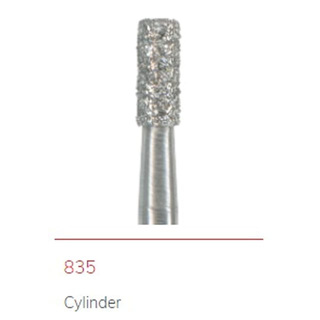 NTI Diamond Bur FG Flat End Cylinder 835