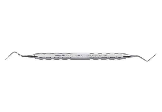 Tunneling Knife Lower Jaw Fig.2 UK Interchangeable 18cm DE 1.9 / 2.5 mm, 1705-35