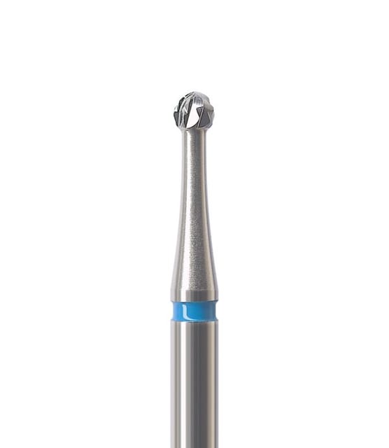 Carbide Bur RA Round Fig H1SX Cross Cut Fast Cutting, 001 021 - Pack 5