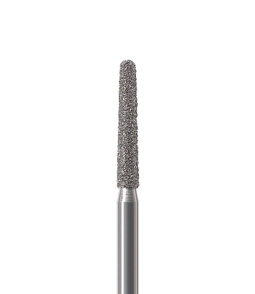 Diamond Bur FG Round End Taper Long 856L 016 Medium - Pack 5 *While Stock Lasts*