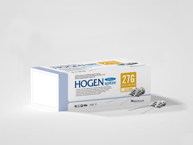 Needles Anaesthetic Hogenspitz 27G Large 40mm Imperial Thread - Box 100