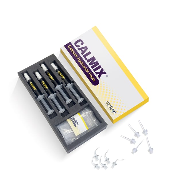 Calmix Calcium Hydroxide Kit - 4 x 1.5mL Syringes & Tips