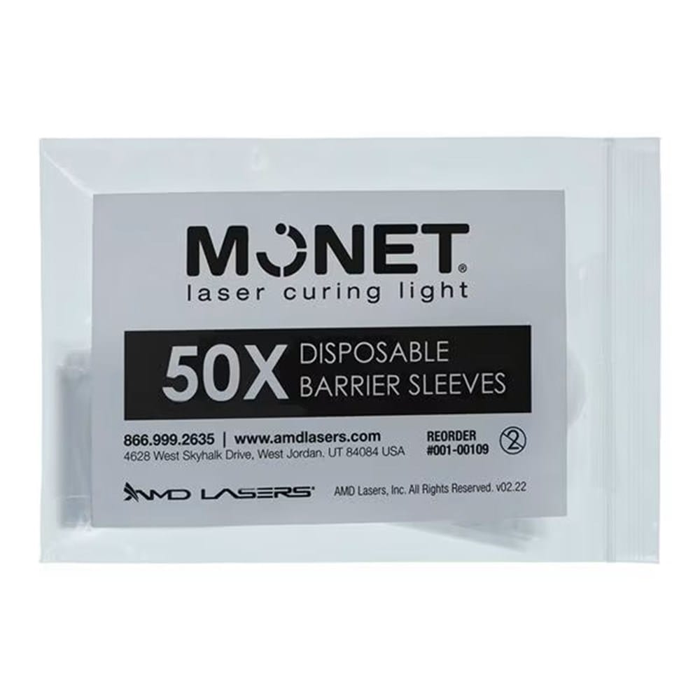 Monet Barrier Sleeves - Pack 50