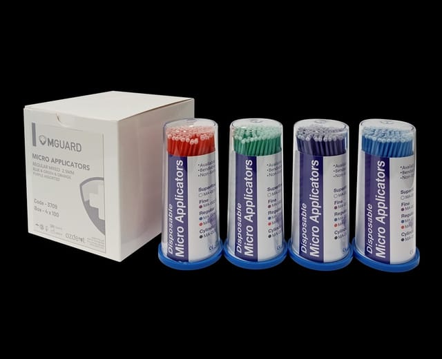 Applicators Micro MGuard Plus Regular Mixed - 4 x Tub100