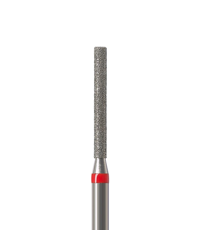 Diamond Bur FG Cylinder Long 837L 012 Fine - Pack 10