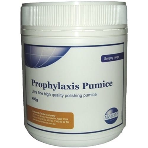 Ainsworth Prophylaxis Pumice Ultra Fine - 400g Jar