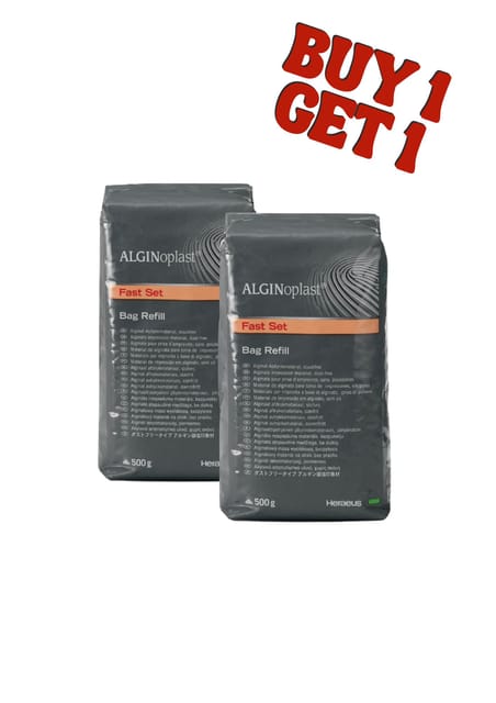 Alginoplast Fast Set Alginate 500gm (SH) - Buy 1 get 1 free