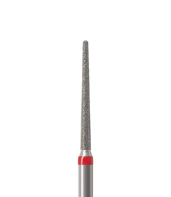 Diamond Bur FG Round End Taper Long 850L 012 Fine - Pack 10