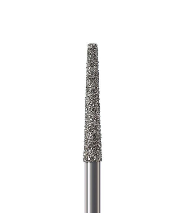 Diamond Bur FG Flat End Taper Long 848L 018 Medium - Pack 10