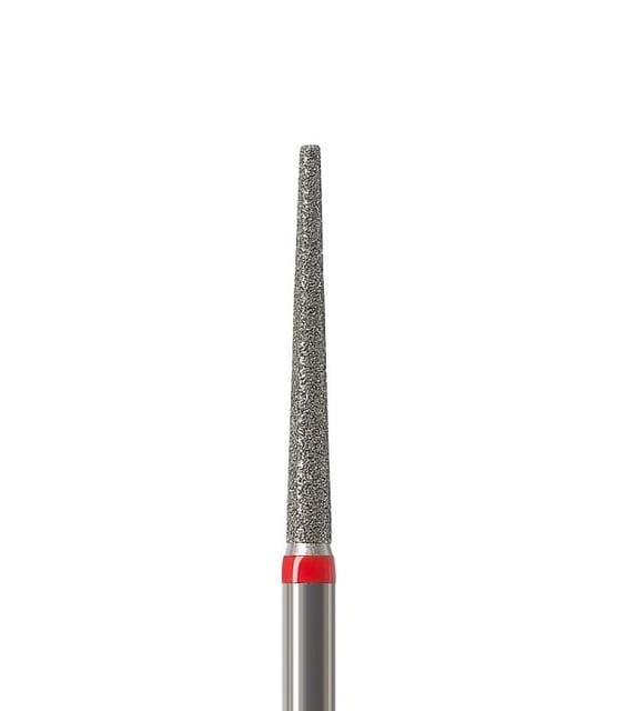 Diamond Bur FG Flat End Taper Long 848L 014 Fine - Pack 10