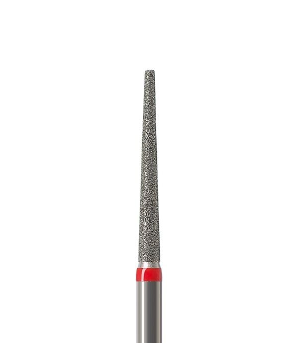 Diamond Bur FG Flat End Taper Long 848L 014 Fine - Pack 10