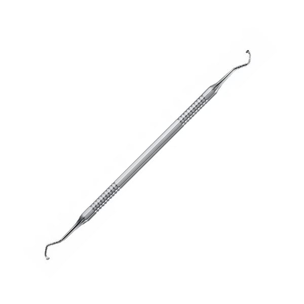 Excavator Fig. 245 dia.2mm Double Octagonal Handle 17cm, 3462-245