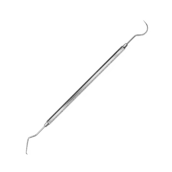 Explorers Fig. 17/23 Octagonal Handle Double Ended 17cm, 3054-5