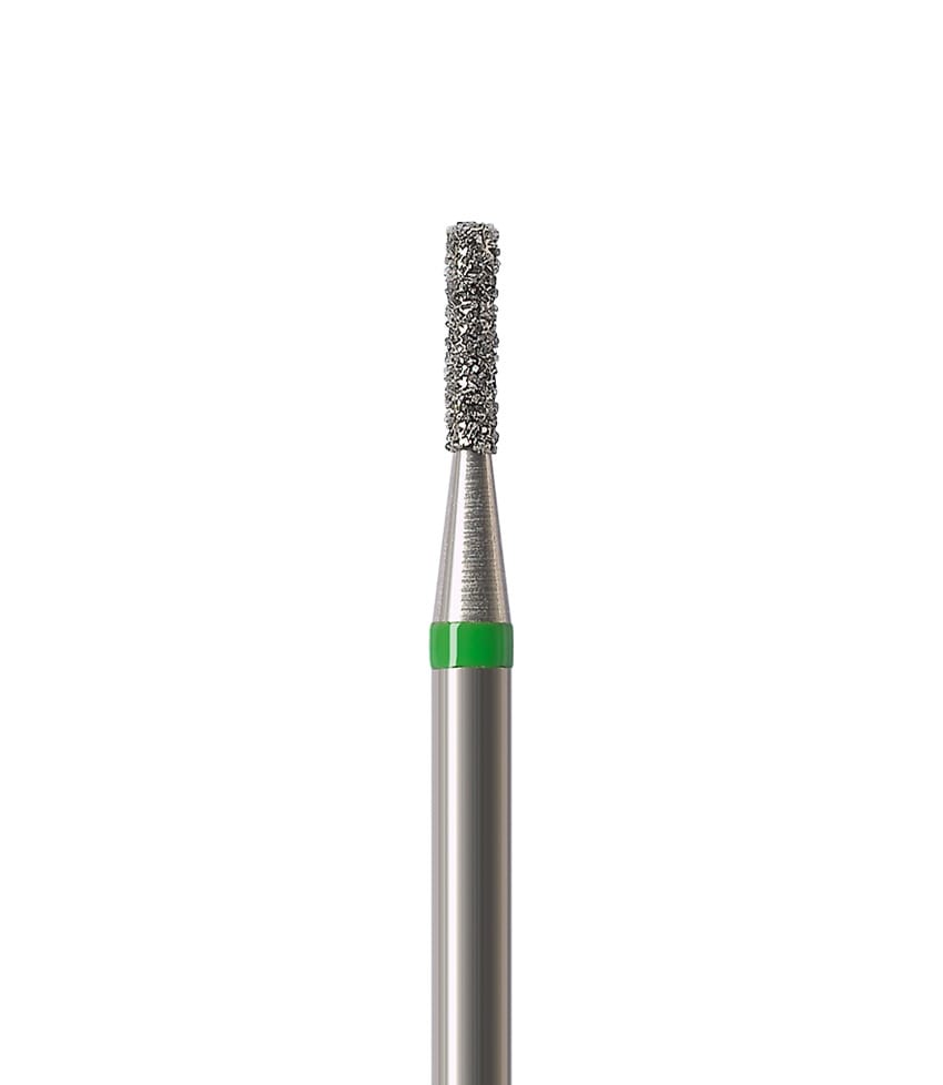 Diamond Bur FG Flat End Cylinder 835 010 Coarse - Pack 10