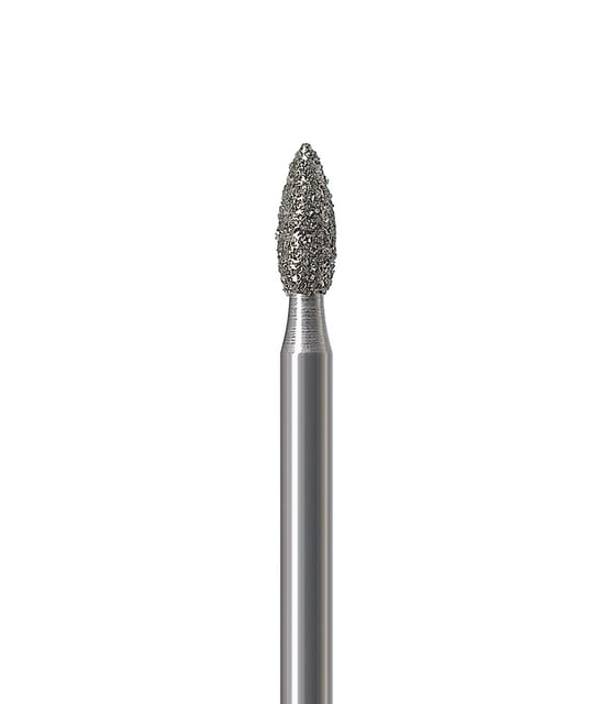 Diamond Bur FG Pointed Football 368 018 Medium - Pack 10
