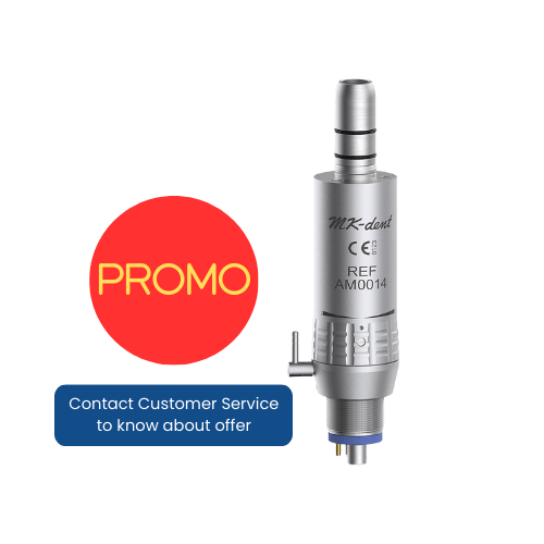 Air Motor with External  Water Pipe, Non Optic, up to 20,000 rpm, AM0014