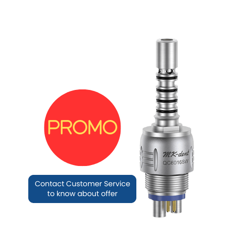 Coupling with LED & Water Adjustment for Sirona High Speed Handpieces, QC6016SW
