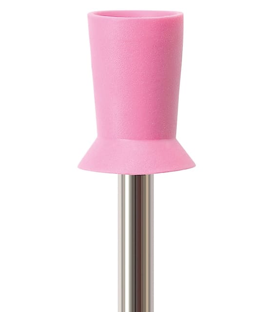 Prophylaxis Brush RA Rubber 060 Soft 400, Pink, P1241G - Pack 100