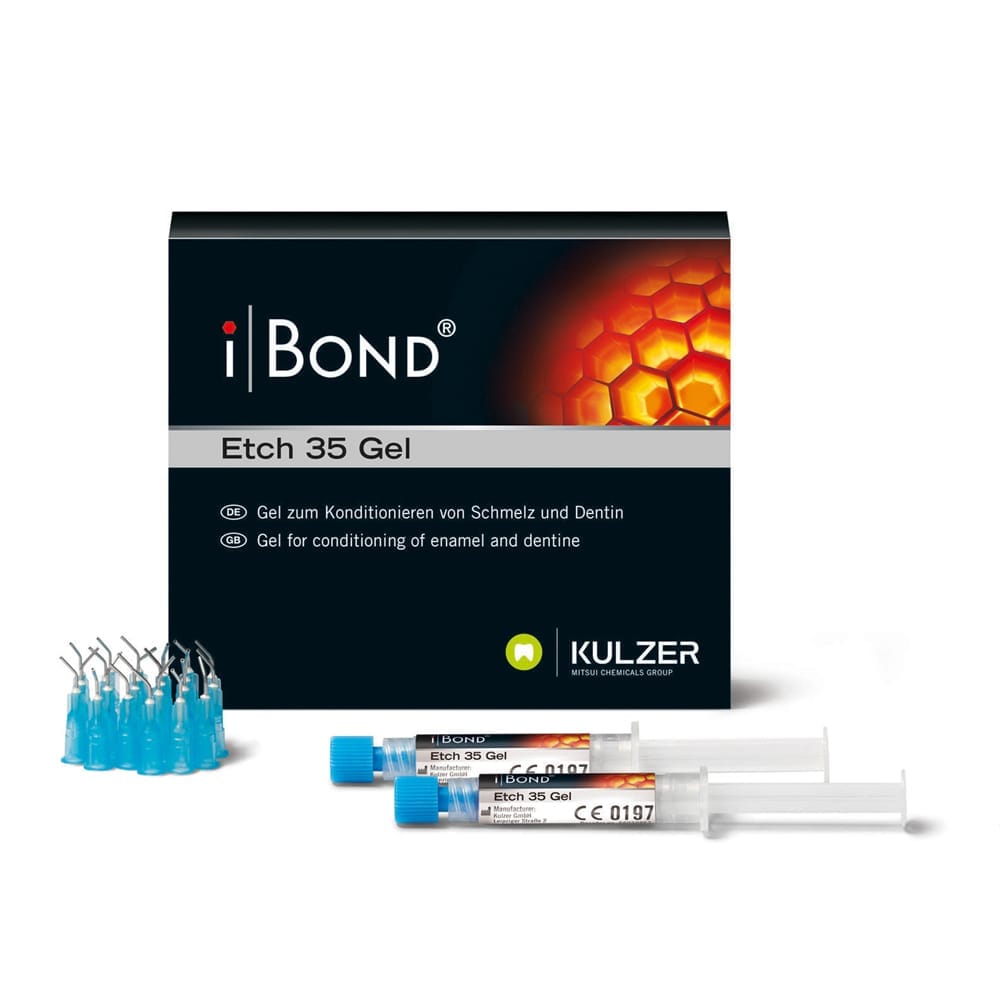 iBOND Etch 35 Gel 2.5ml Syringe plus Cannulas - Pack 2