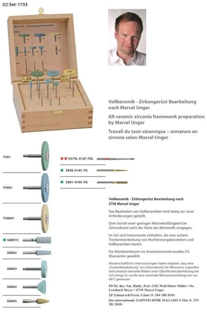 Zirkonbe Set M.Unger, HP,FG,FGL SET-1733 - Pack 11