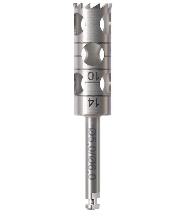 Trepan Stainless Steel Bur Long RA for Oral Surgery RF229L-050-RAL - Pack 1