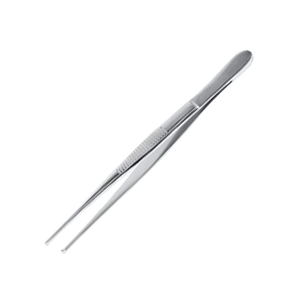 Tissue Forceps Small Narrow, 1x2 Teeth, 1.7mm 14cm, 1202-14
