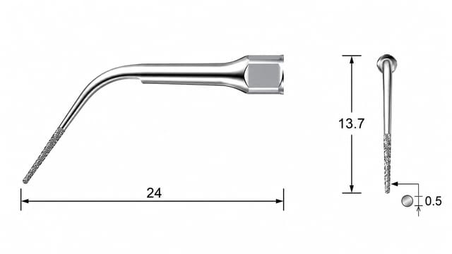 Xpedent Tips suitable for EMS Scaling Devices, XP-P3D - Each